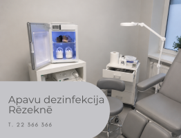 KLENZ apavu dezinfekcijas aparāts podologa kabinetā Medicīnas centrā 36,6 Rēzeknē – profesionāla apavu dezinfekcija pēdu un nagu higiēnai.