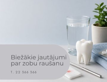 Biežākie jautājumi par zobu raušanu – sāpes, asiņošana, ēšana pēc procedūras un dzīšana pēc zoba ekstrakcijas.