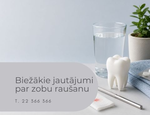 Biežākie jautājumi par zobu raušanu – sāpes, asiņošana, ēšana pēc procedūras un dzīšana pēc zoba ekstrakcijas.